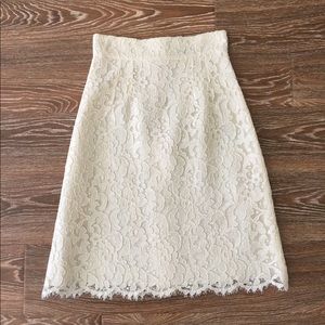 Dolce and Gabbana lace skirt